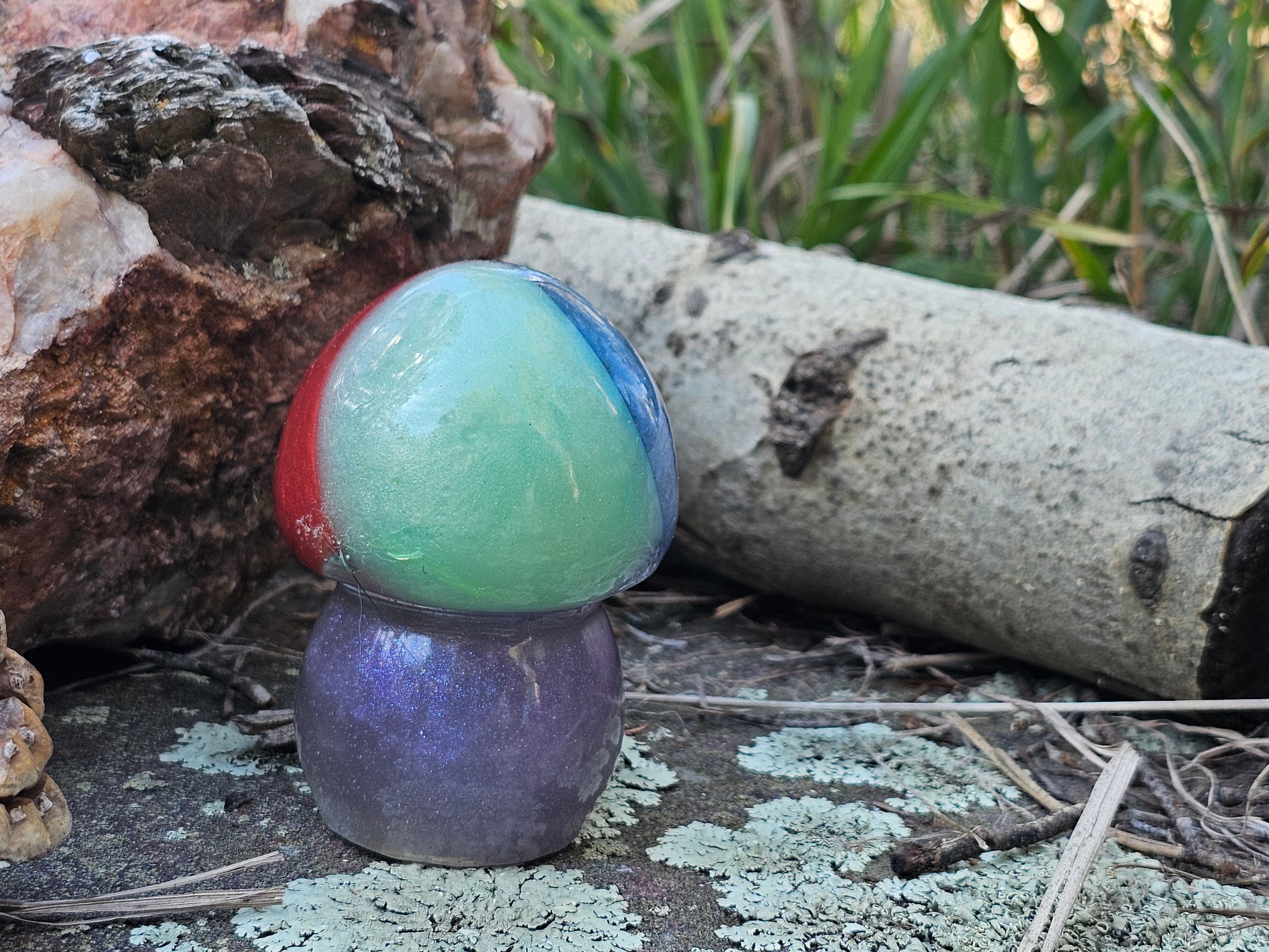 Epoxy Resin Mushroom Type A-Mutlitcolor