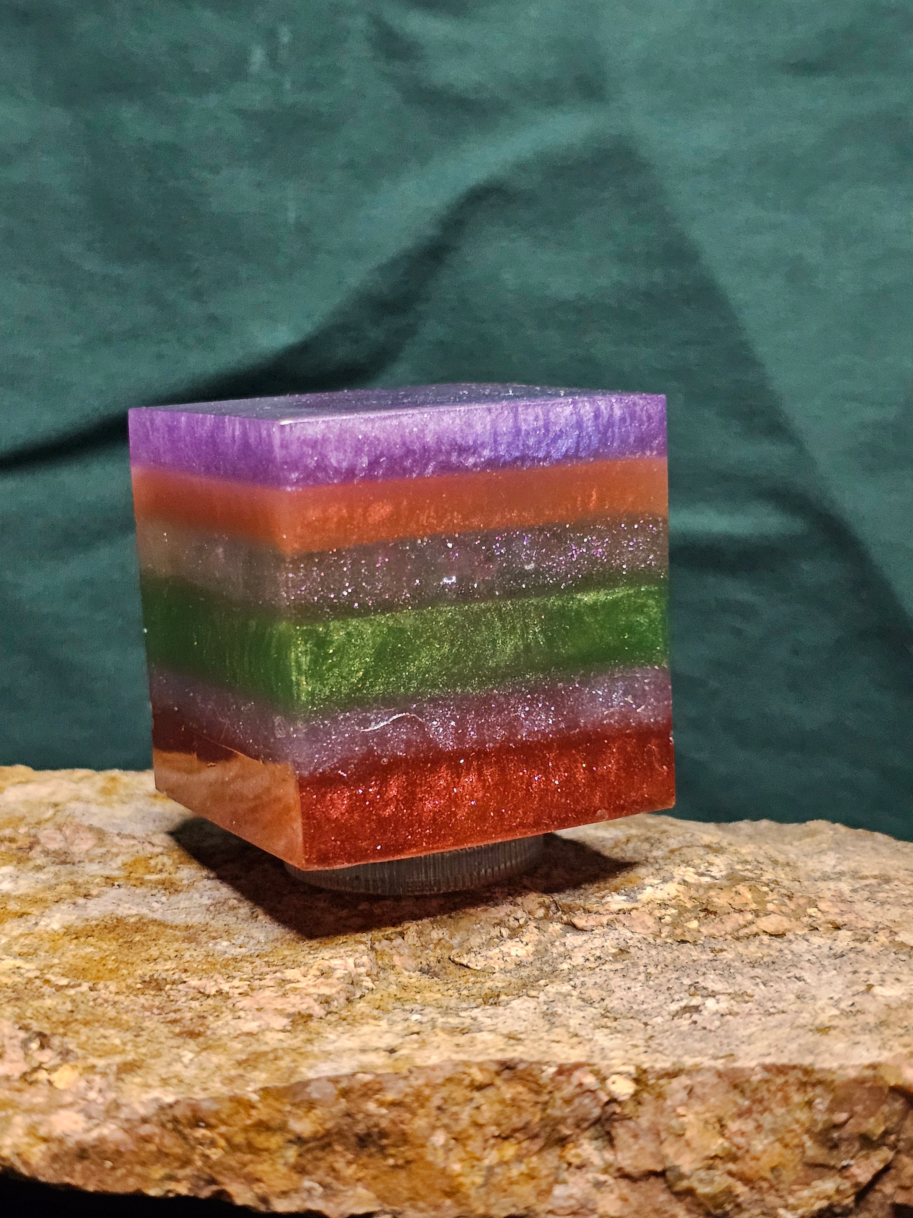 Epoxy Resin Cube Light