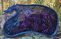 Epoxy Resin Dragon Tray (Purple and Blue)