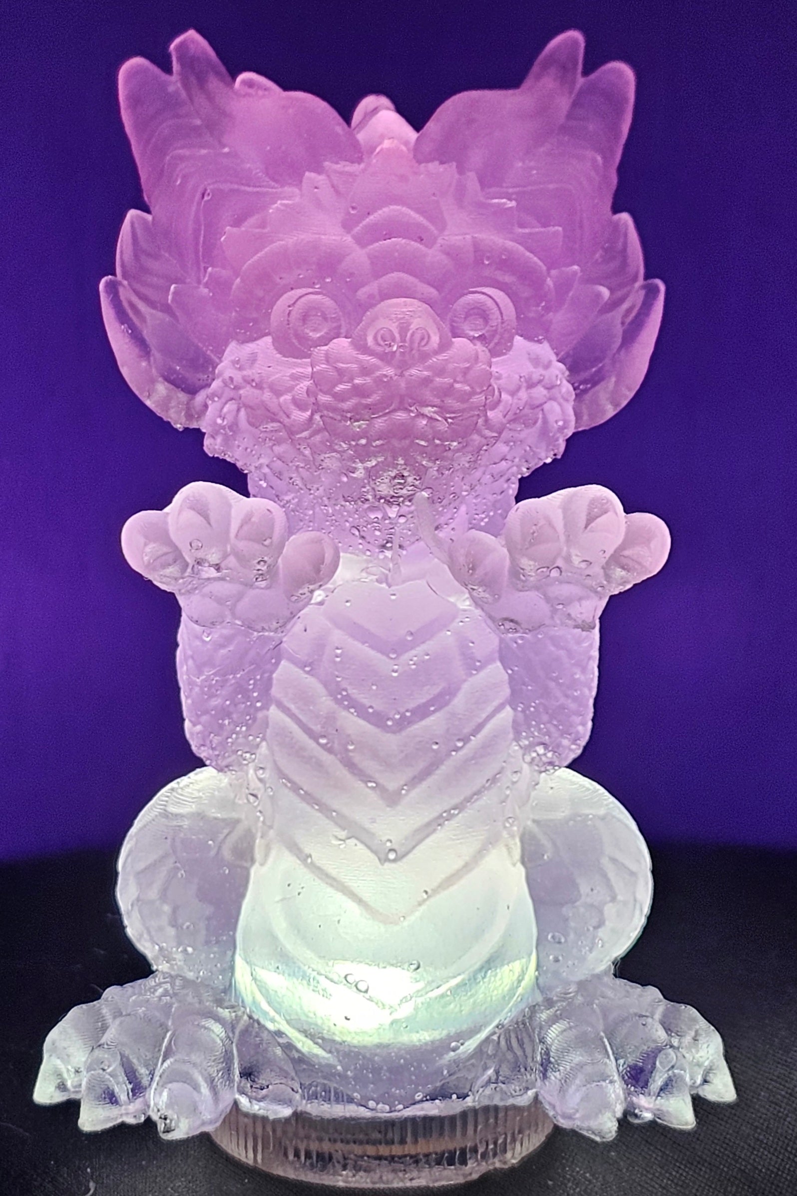 Epoxy Resin Cute Dragon Light