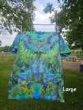 Tie Dyed T-Shirt Large