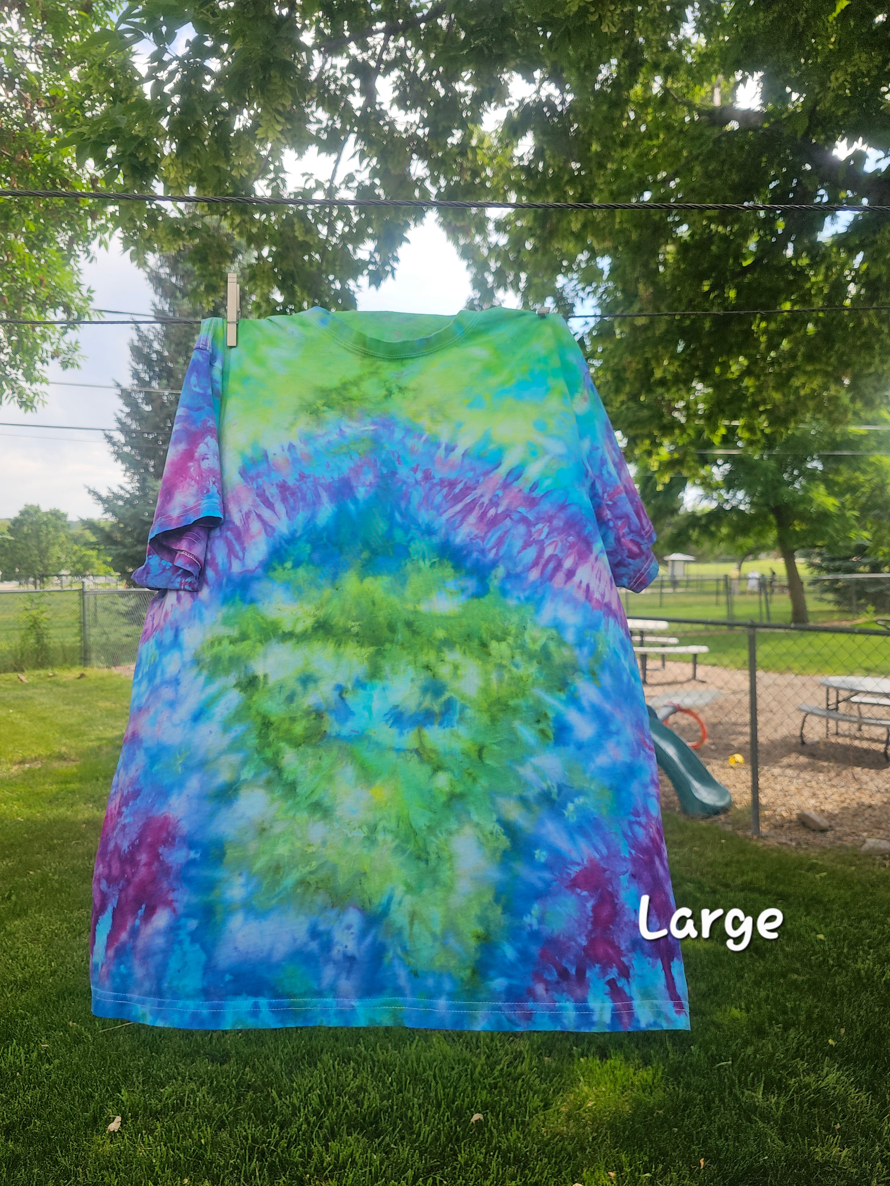 Tie Dyed T-Shirt Large