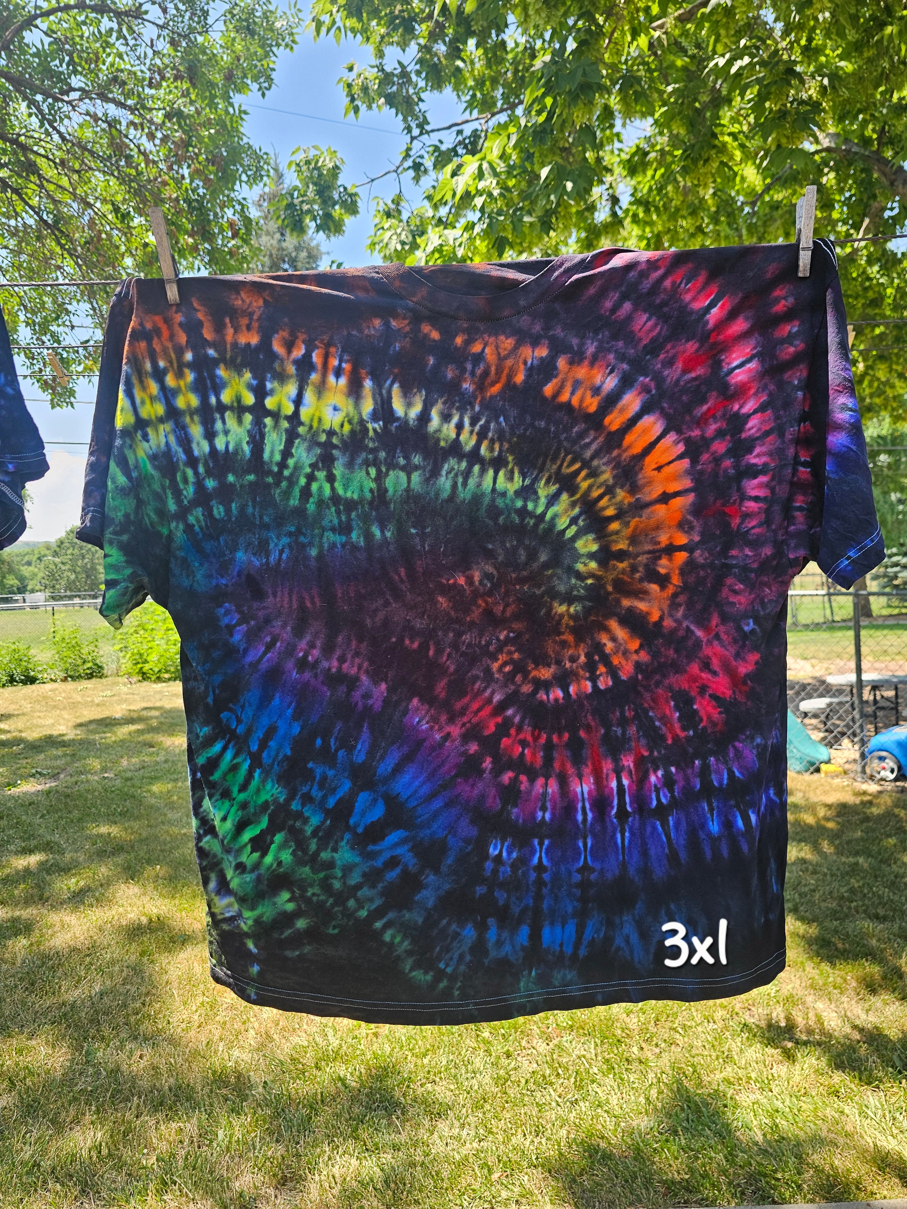 Tie Dyed T-Shirt 3XL