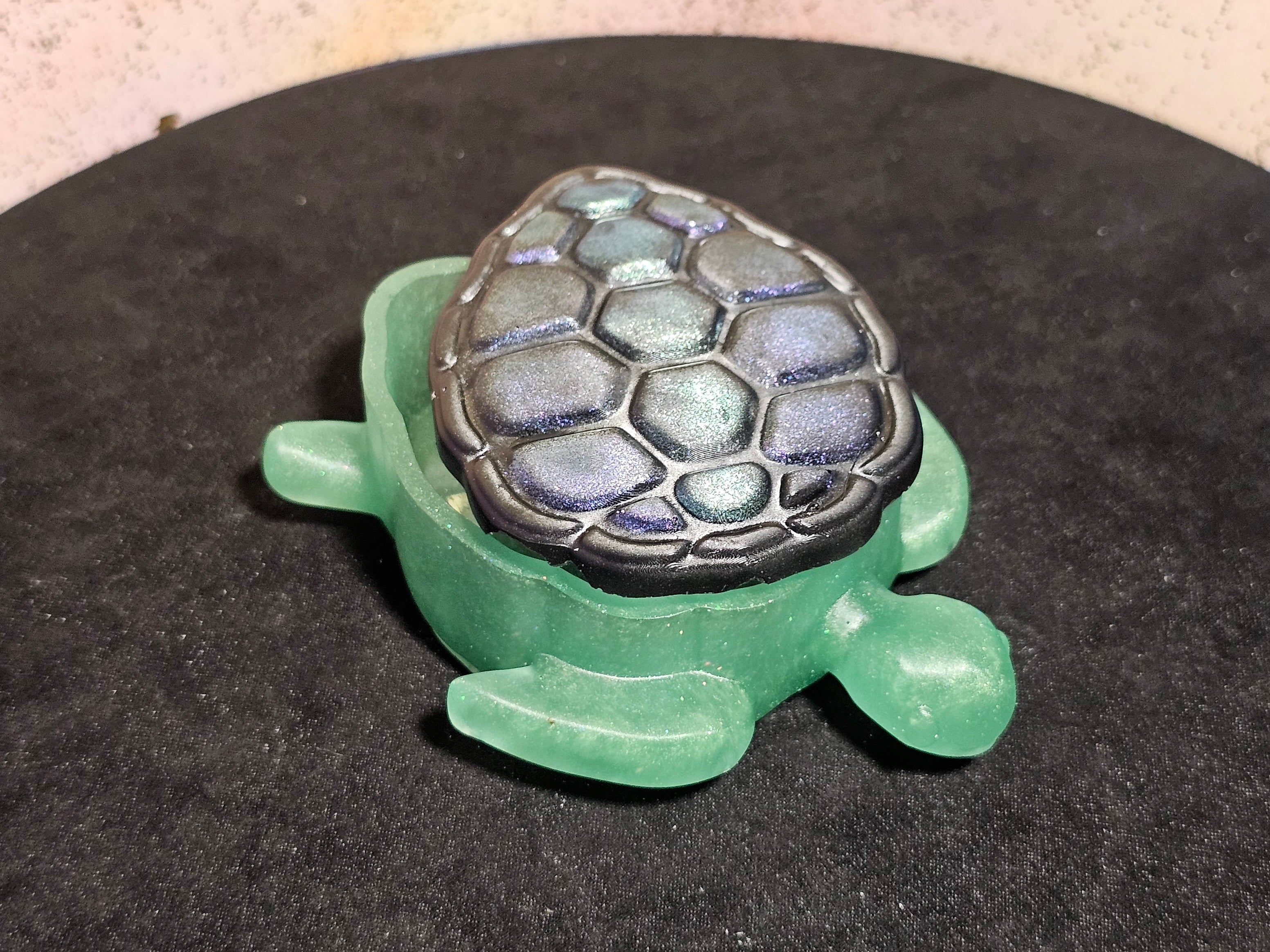 Epoxy Resin Turtle Box
