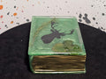 Epoxy Resin Book Box-Green Stag