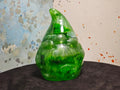 Epoxy Resin Gnome Jar-Green Marble